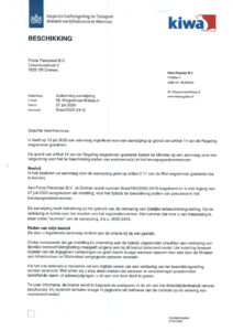 KIWA beschikking
