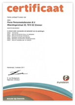 Erkenning leerbedrijf fundeon